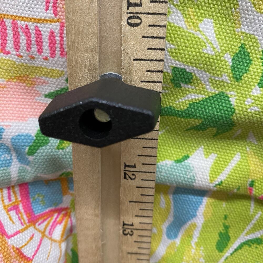 Lilly Pulitzer Sunshine State Palm Beach Tote Canvas Key Largo Large Bag Florida - Picture 8 of 11